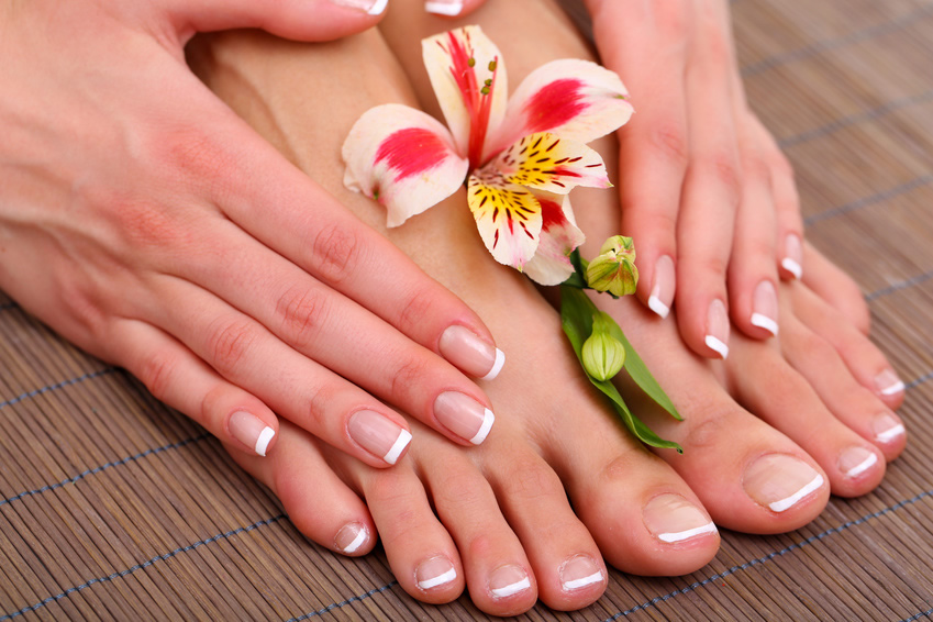 kosmetische Fußpflege bei sanft-enthaaren